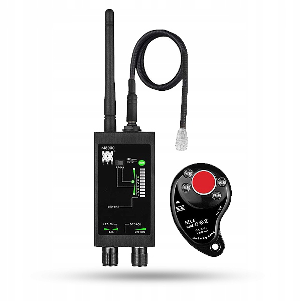 Detektor odposlechů a Gps Ineotronic MD-M8000 černý