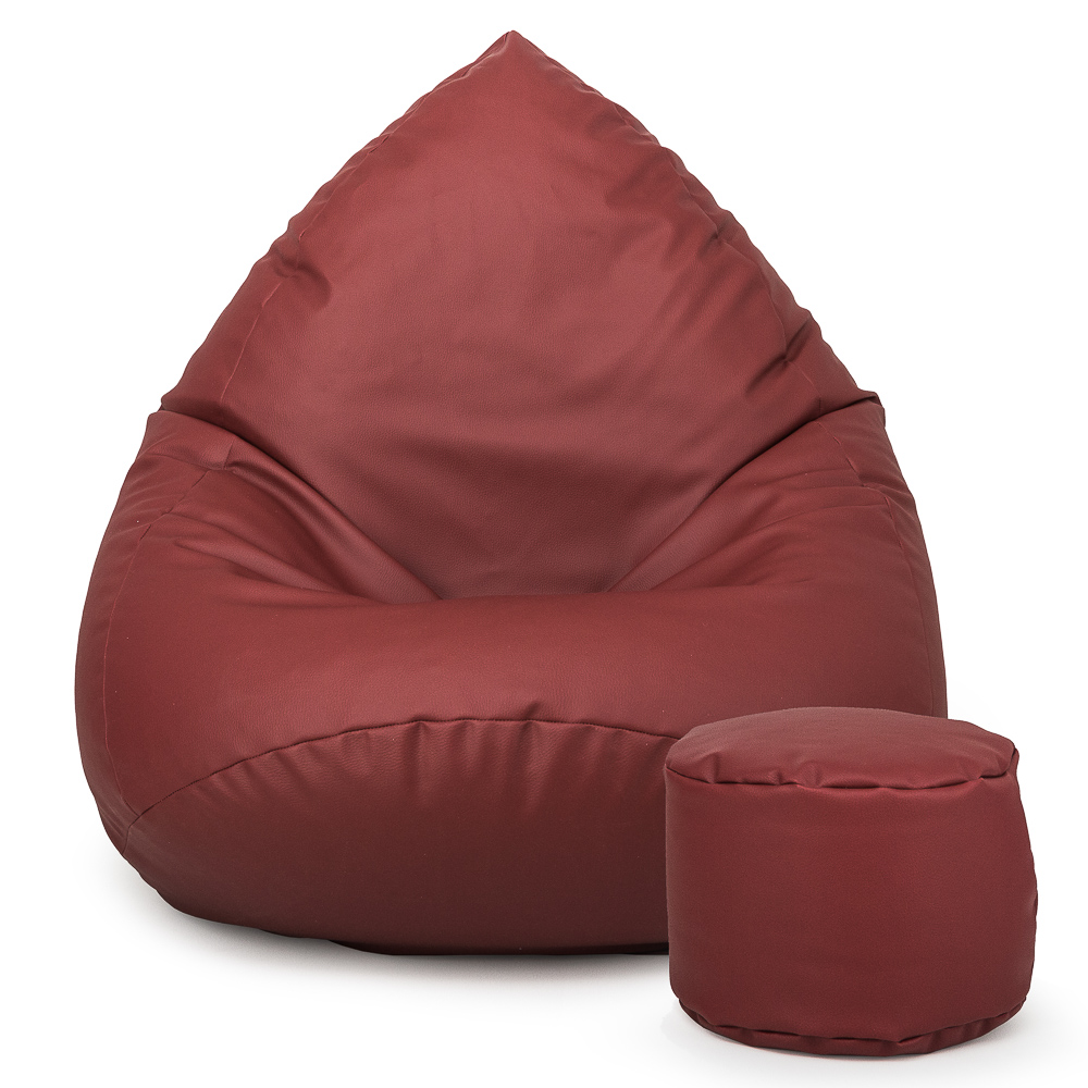 PUFA WOREK SAKO 110x140 EKOSKÓRA | MEGA FOTEL SIEDZISKO LOFT/SCANDI DESIGN Styl loft