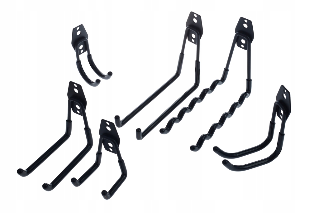 HAK UCHWYT GARAŻOWY NA ROWER PRZEWODY HK09 CZARNY EAN (GTIN) 5904506080397