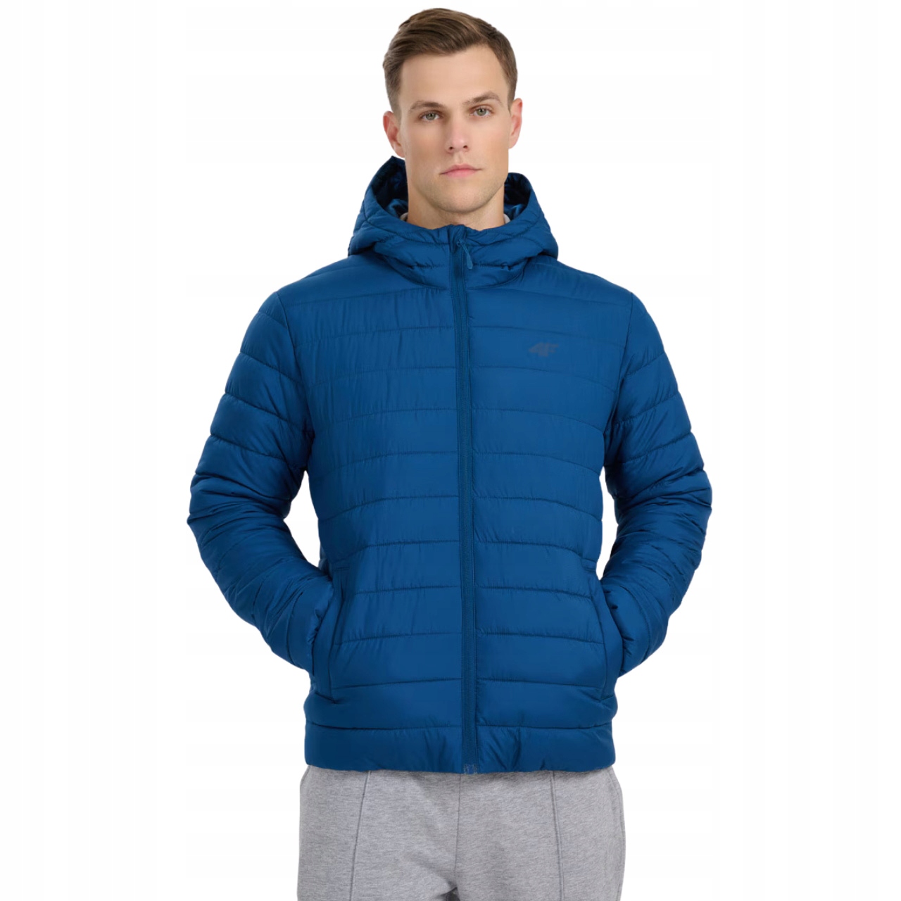 Pánská bunda 4F M598 tmavě námořnická modrá 4FWAW25TDJAM598 30S Velikost XL