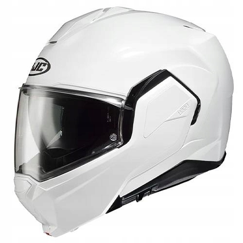 Hjc I100 Pearl White čeľusťová prilba biela XXL