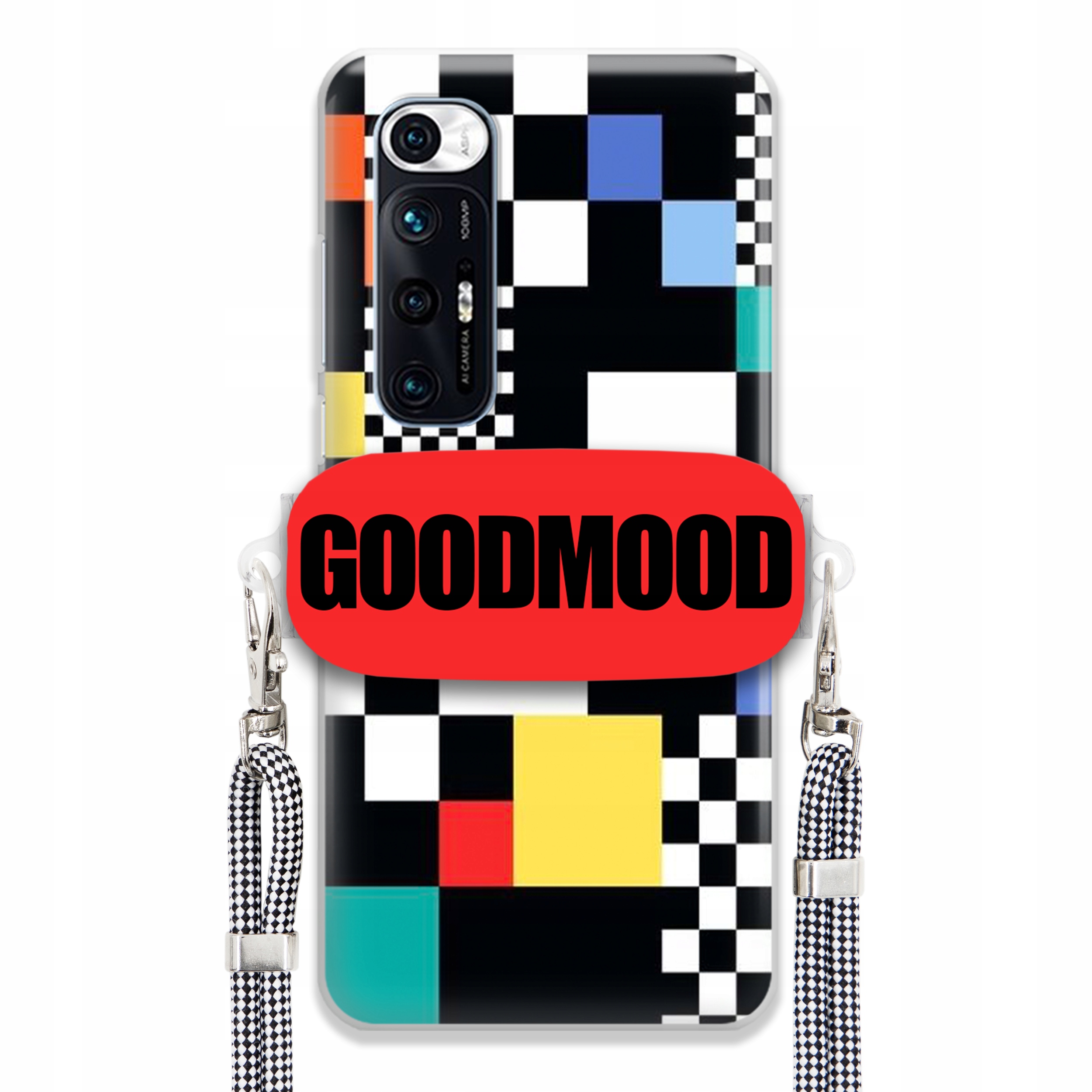 Puzdro Pre Xiaomi Mi 10s Case Držiak Vodítko Na Telefón Pixelart Goodmood Wz