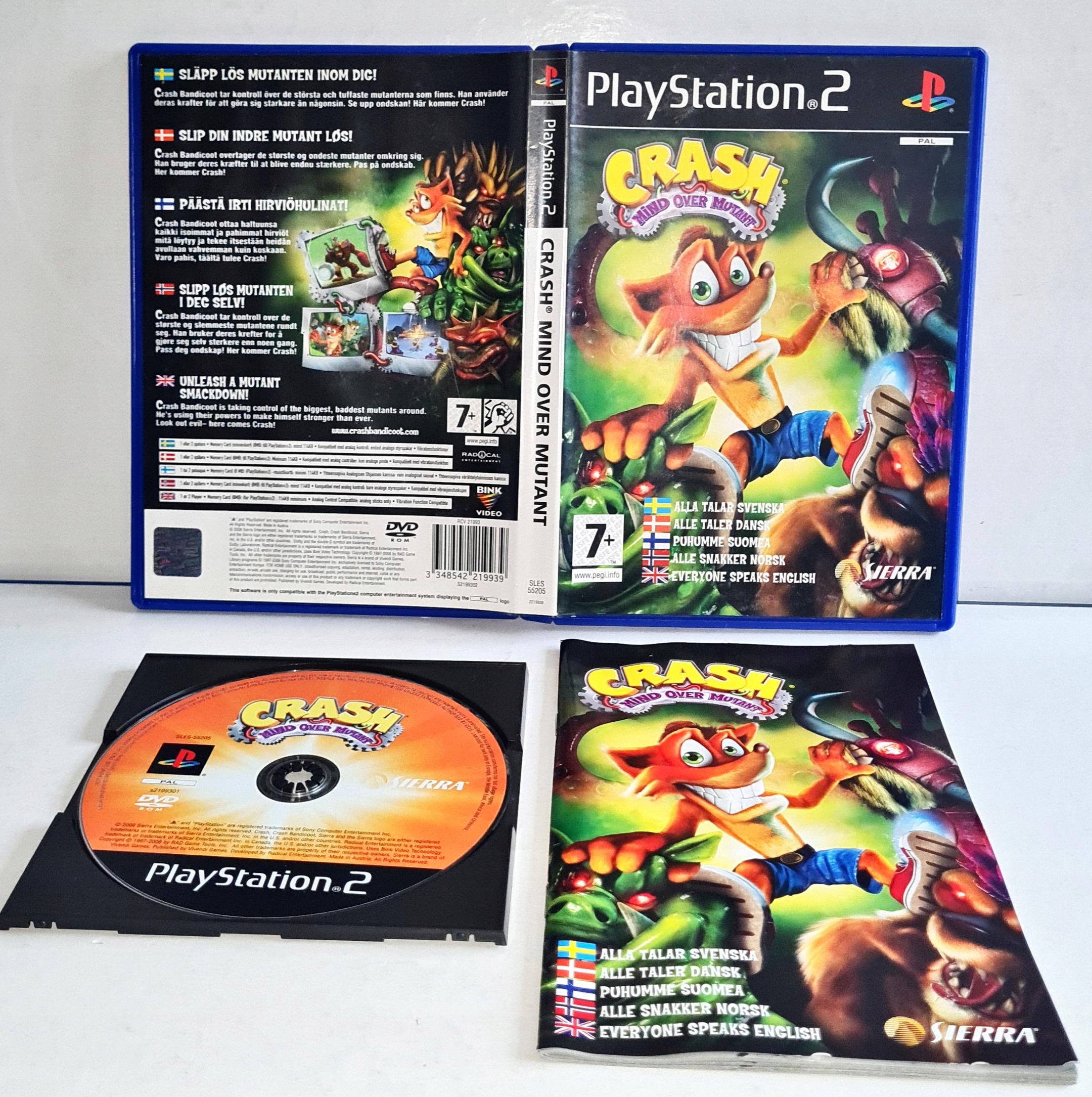 Gra Crash: Mind Over Mutant PS2