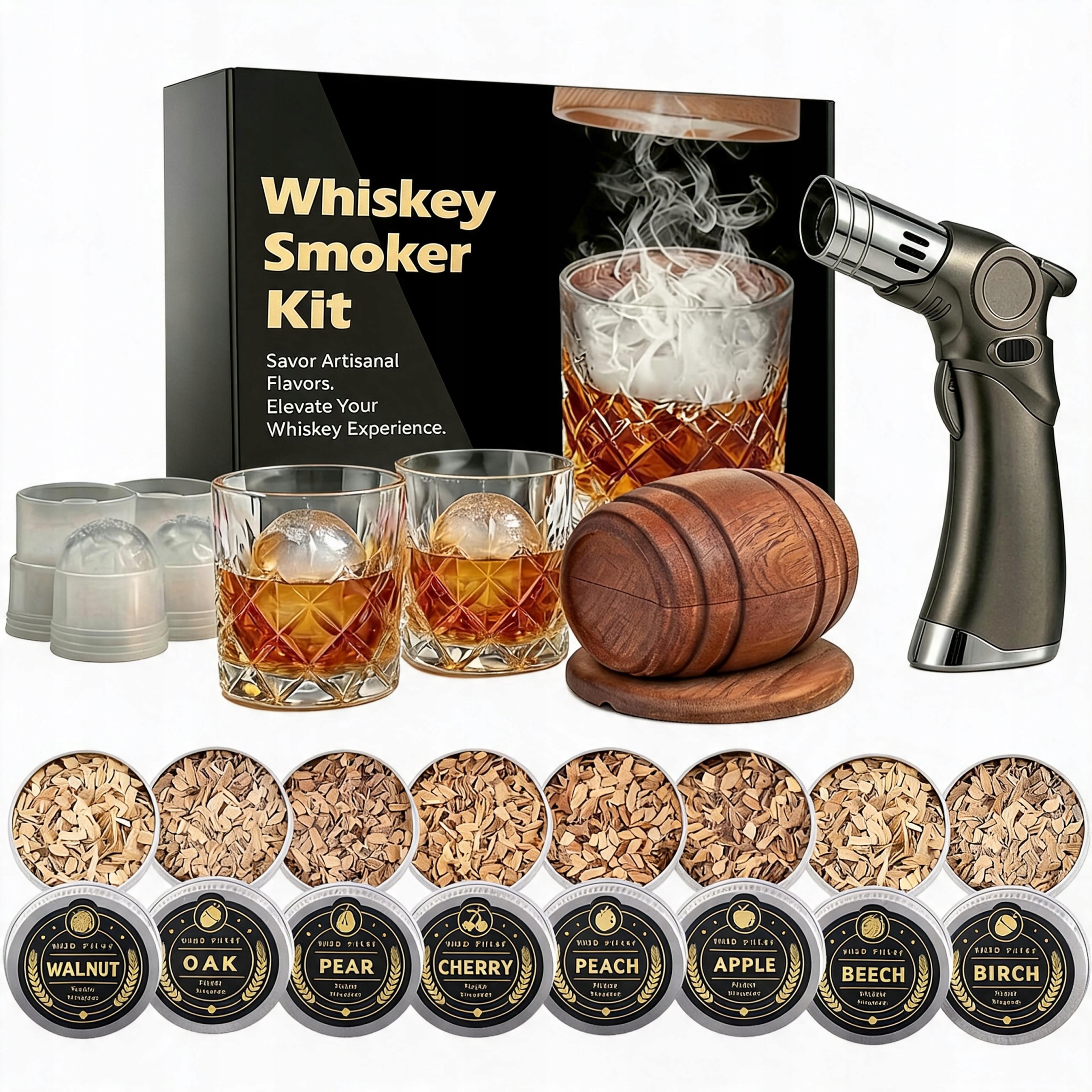 Sada Na Údenie Whisky Smoker Darček K Narodeninám Pre Muža Horák