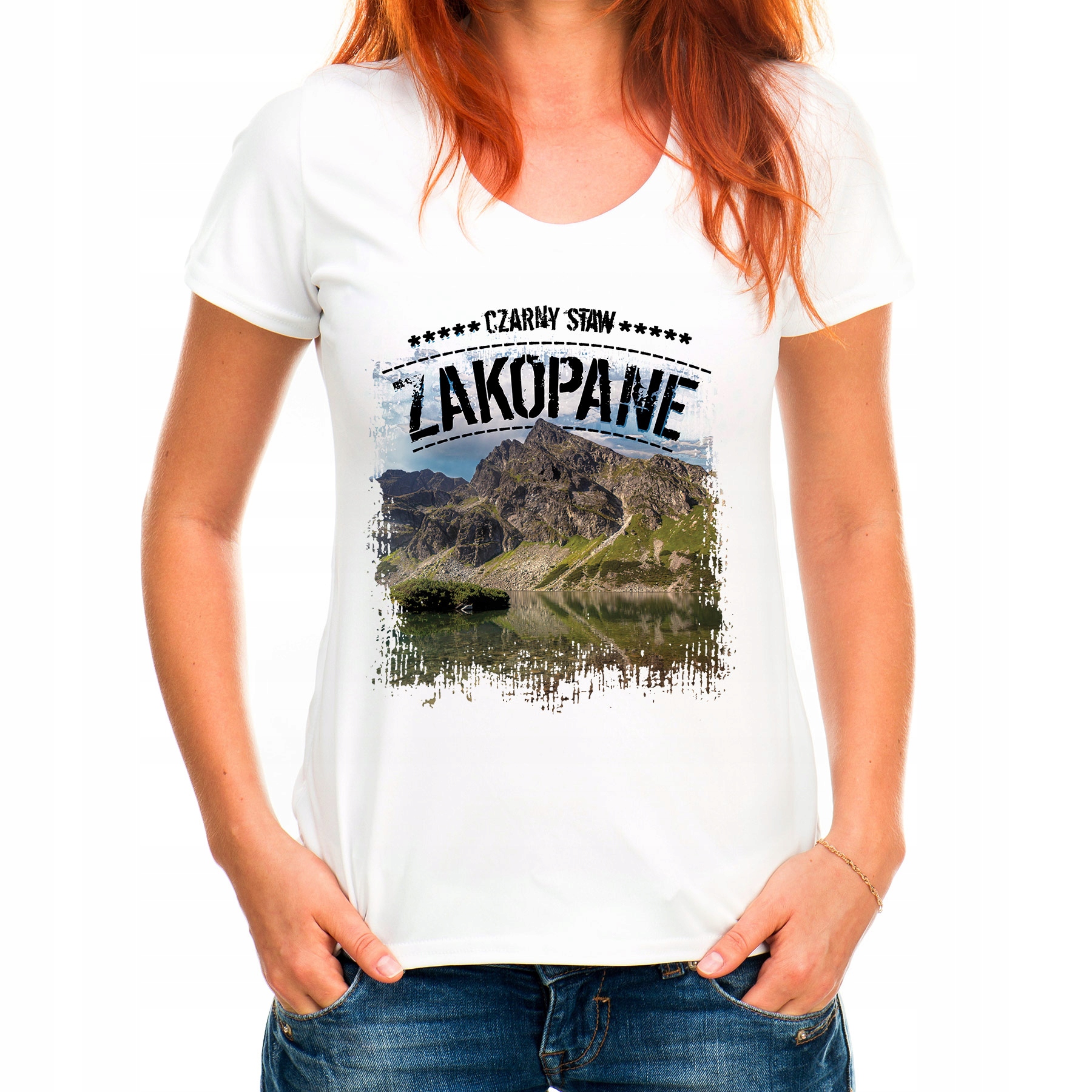 

Koszulka Zakopane Czarny Staw (L):: XXL,: biały