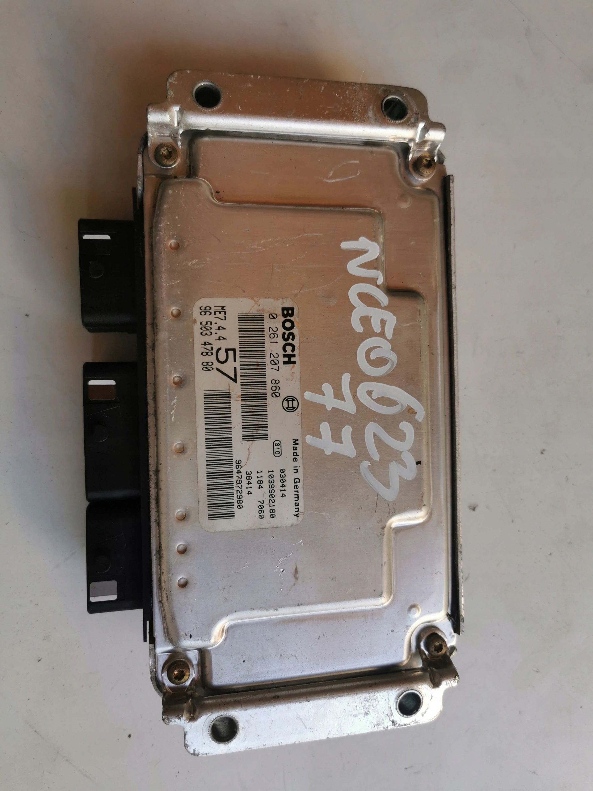 CITROEN C3 ECU 9650347880 0261207860 9647972980 KO