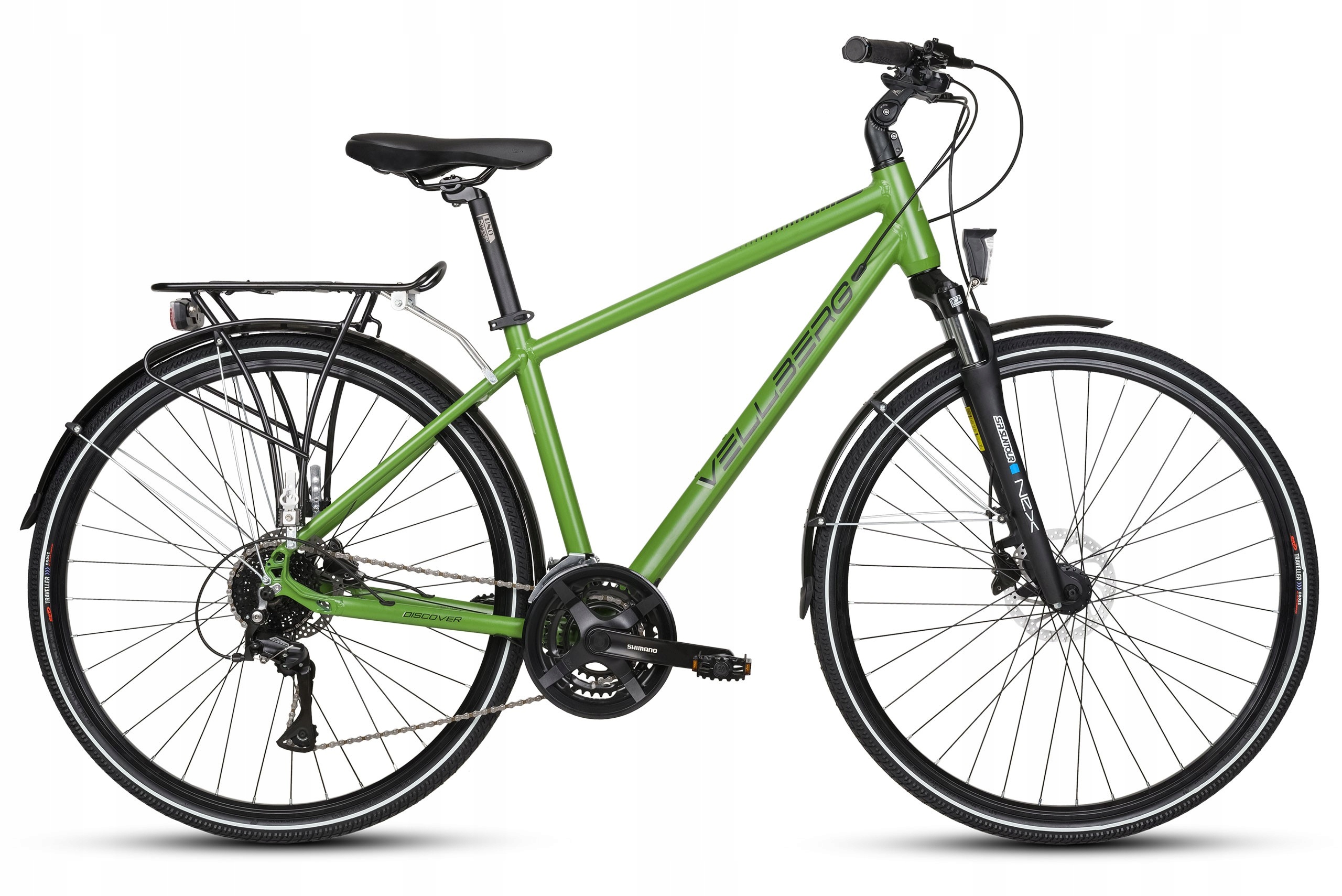 ROWER TREKKING VELLBERG DISCOVER 3.0 SHIMANO ACERA DISC RAMA 21"