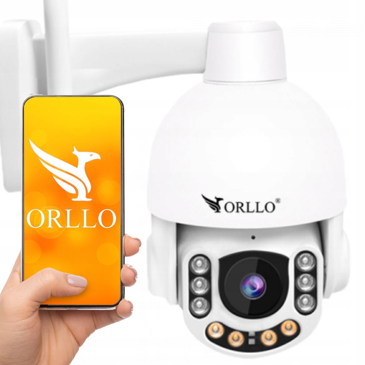 

Kamera Ip Zewnętrzna Obrotowa Gsm Na Ruch Orllo Z7