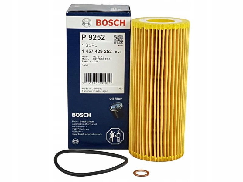 

Filtr Oleju Bosch Bmw E46 E90 E60 E61 E65 X3 X5 X
