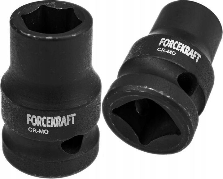 Nasadka udarowa głęboka 6-kątna 1/2" 12 mm Forcekraft