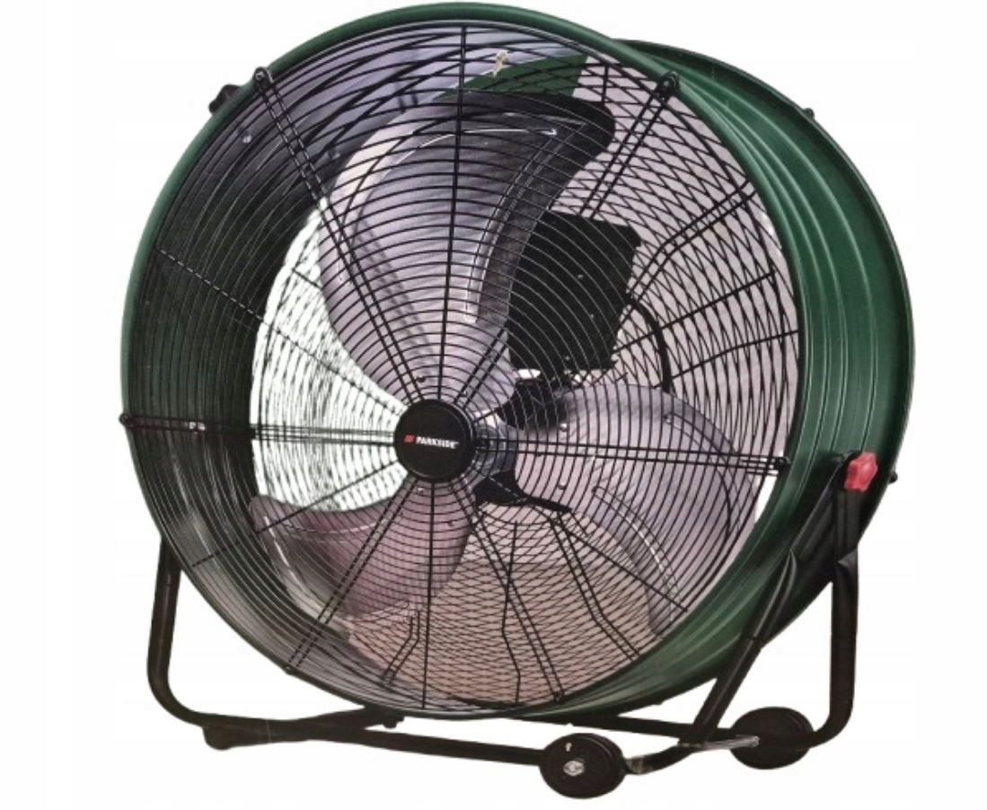 Priemyselný podlahový ventilátor Pwm 330 A1 58 cm tmavozelený Parkside
