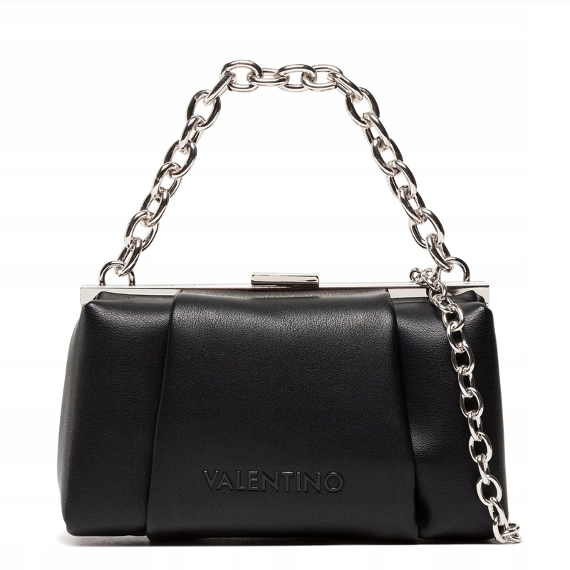 Valentino Bags Černá kabelka na řetízku Mini