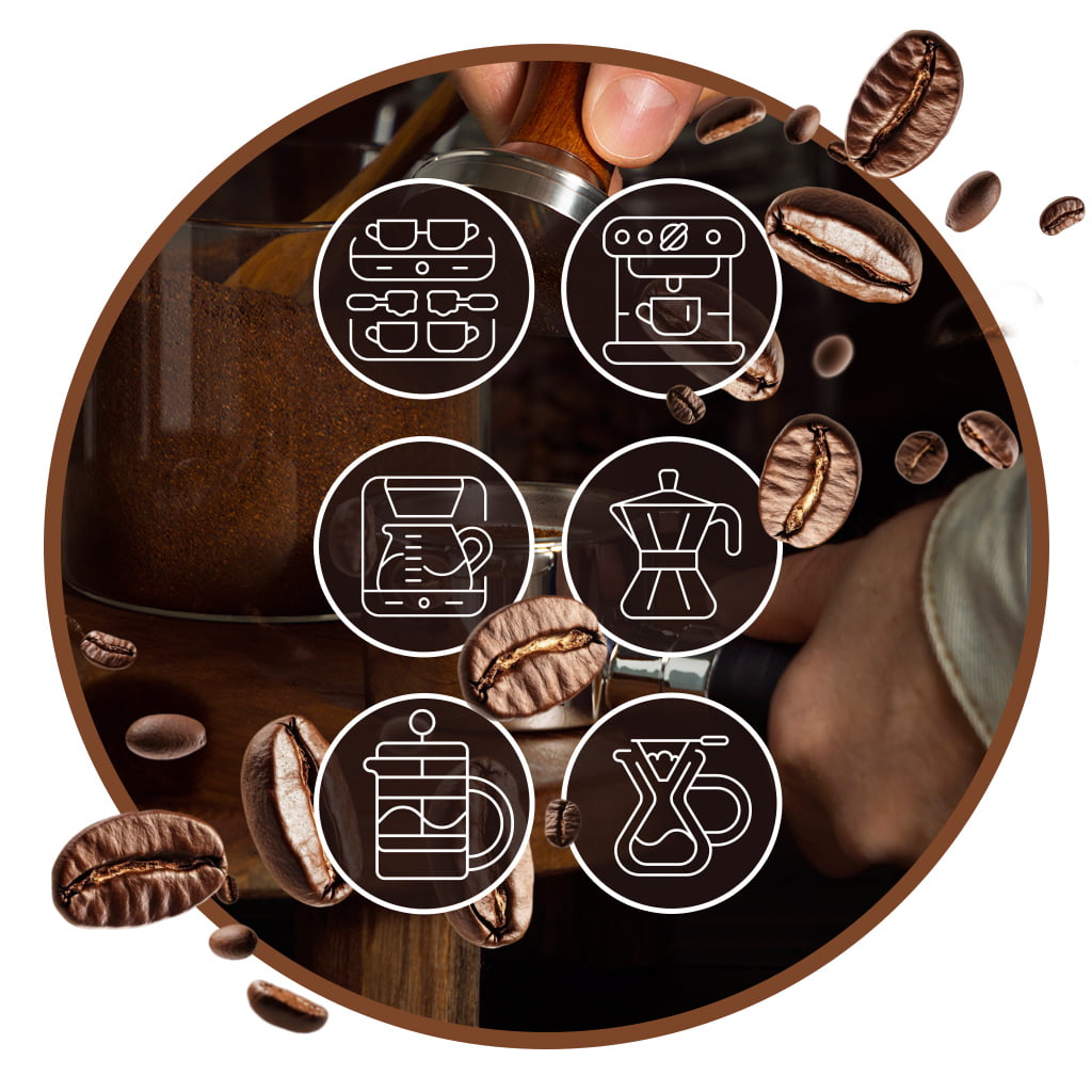 Kawa ziarnista 1kg KOLUMBIA 100% ARABICA Świeżo Palona do ekspresu + GRATIS Nazwa handlowa inna