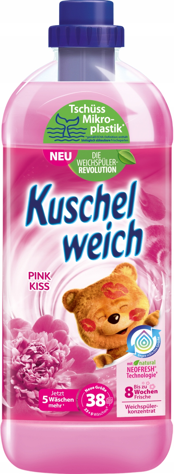 

Kuschelweich Płyn do Płukania Tkanin 1 L Pink Kiss