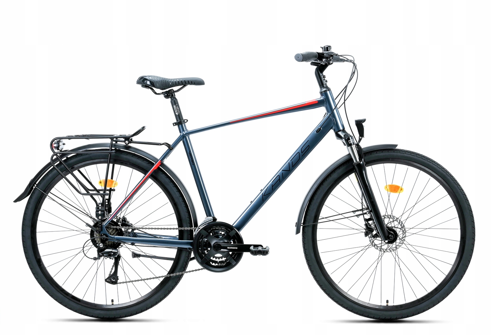 Rower trekkingowy Kands Verso V1 2026 rama 21 cali koło 28 " szary M