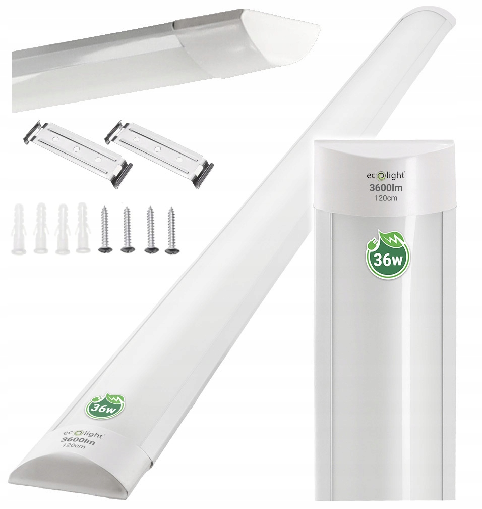 

Natynkowa Lampa 120 CM Led Świetlówka do Warsztatu