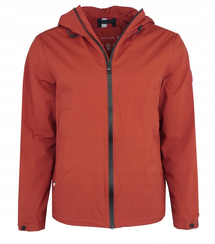 Tommy Hilfiger pánská bunda, větrovka, červená, Xs