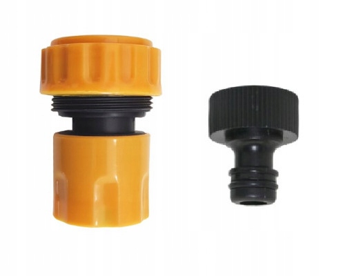 

Szybkozłączka wąż 3/4 +przyłącze na kran 3/4" 1/2"
