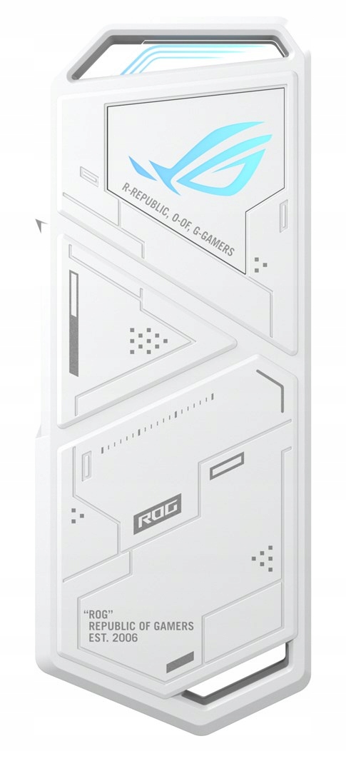 Obudowa kieszeń dysku M.2 PCIe Asus Rog Strix Arion White biała