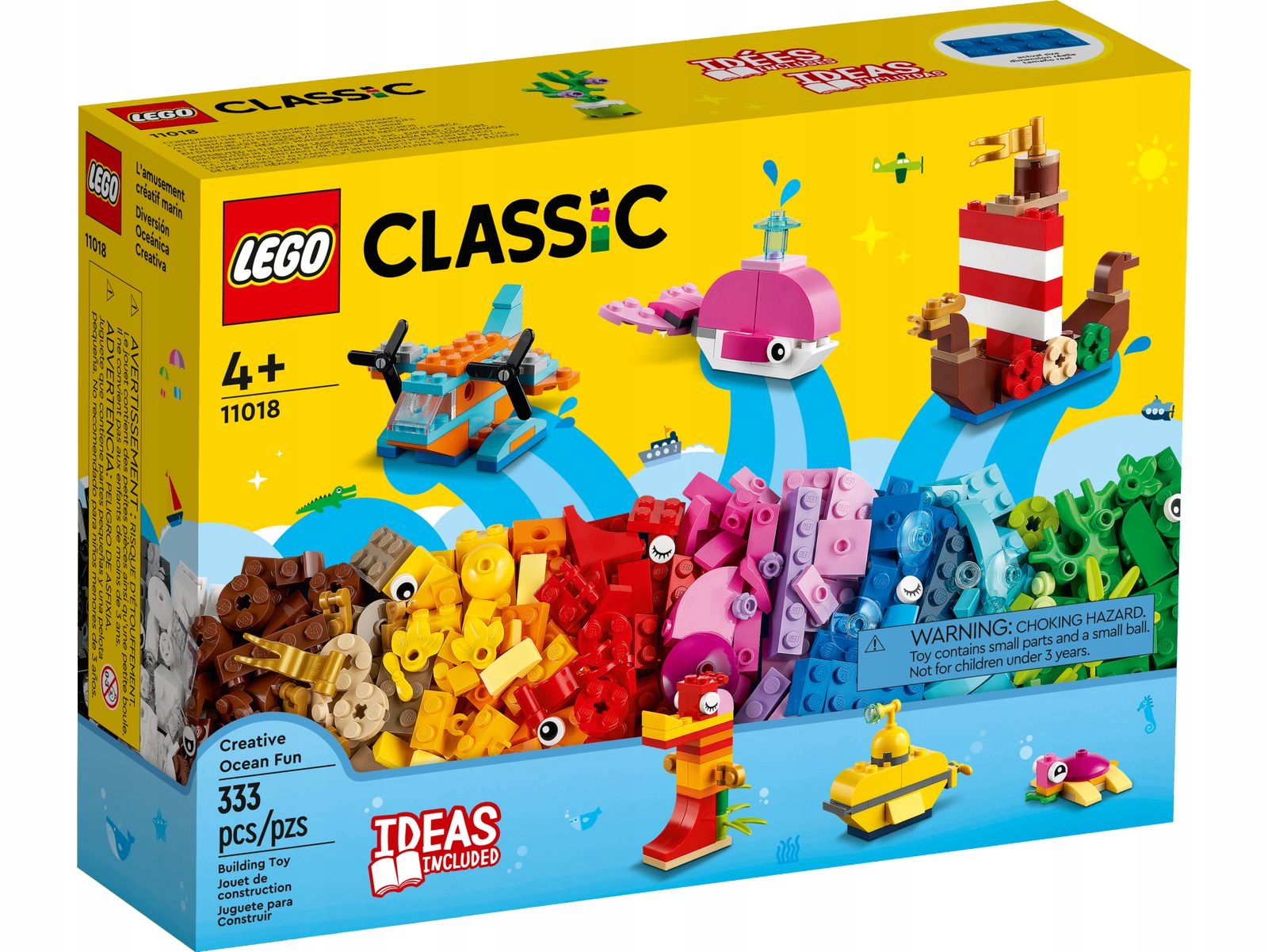 

Lego Classic 11018 Kreatywna Oceaniczna Zabawa