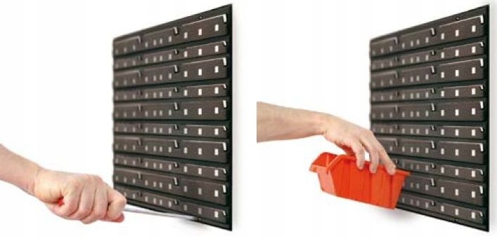 TABLICA WARSZTATOWA 96 KUWET - ŚCIANKA GARAŻOWA NARZEDZIOWA 120x80cm Rodzaj tablica z elementami