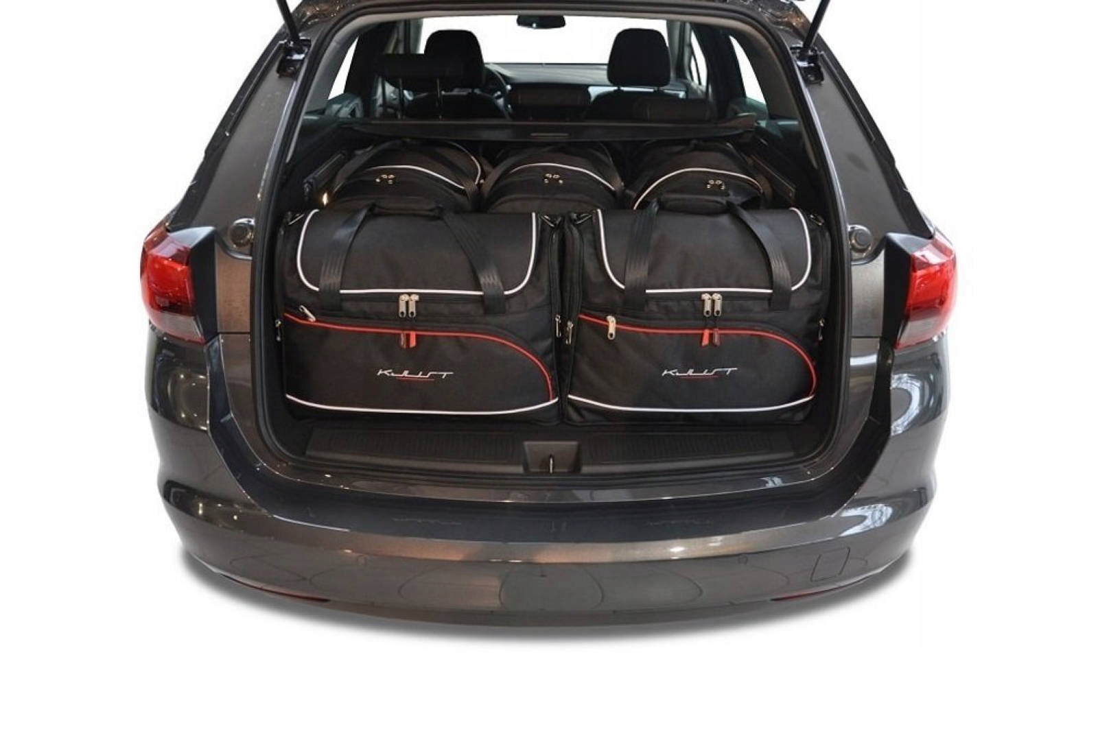 J&j Automotive Sada 5ks cestovných tašiek Aero pre Opel Astra Tourer 2016+