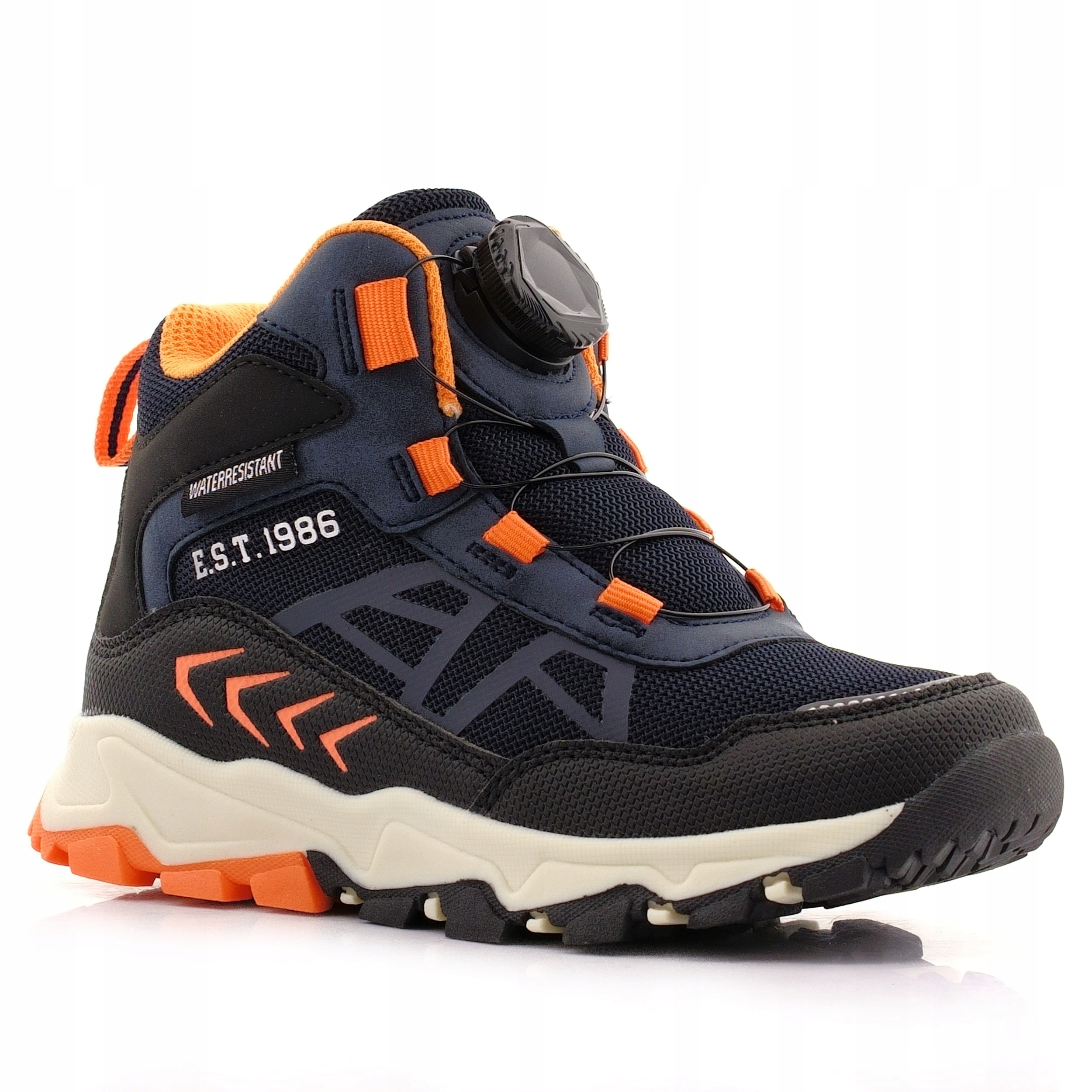 News Buty Zimowe Dziecięce Trzewiki Chłopięce Water Resistant 9257 33