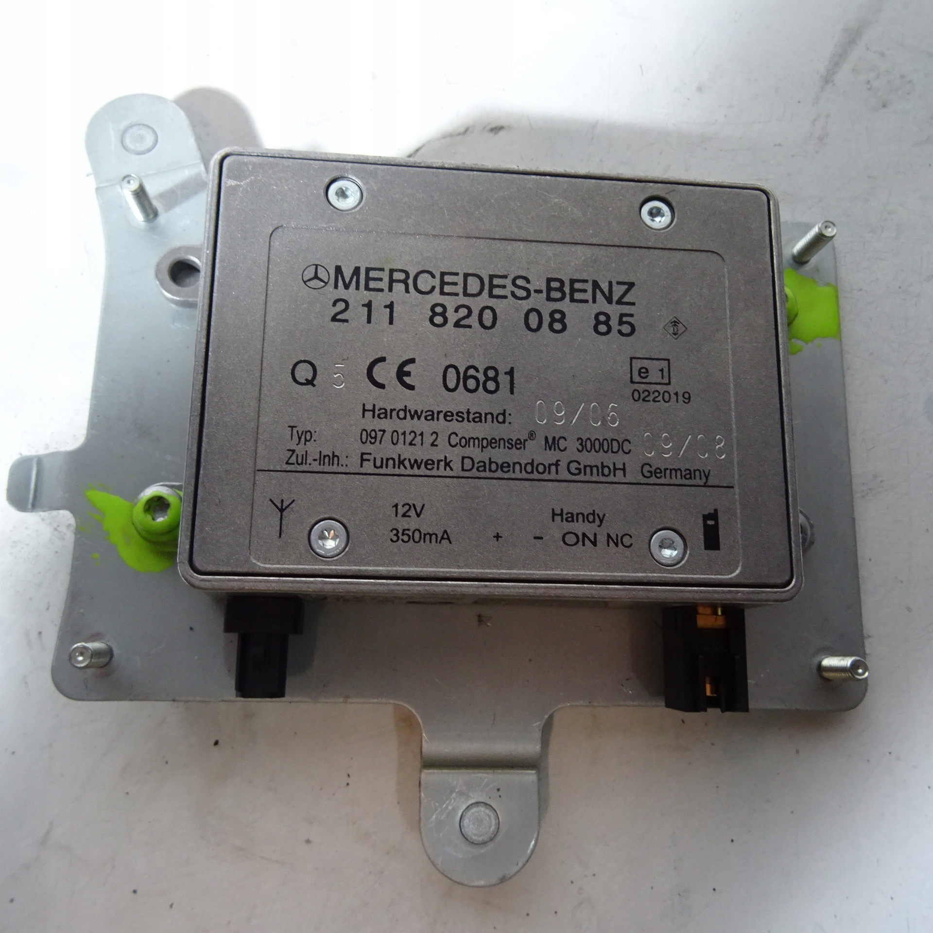 MERCEDES S420 W221 module amplifier 2118200885