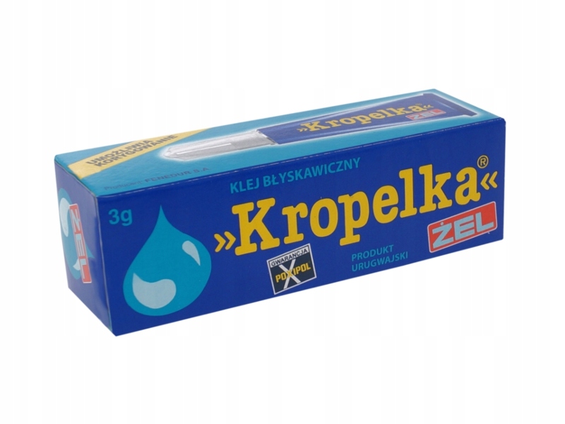 

Kropelka Żel klej błyskawiczny, 3 g