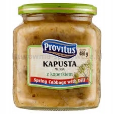 Provitus Kapusta pro mladé s koprem 480 g