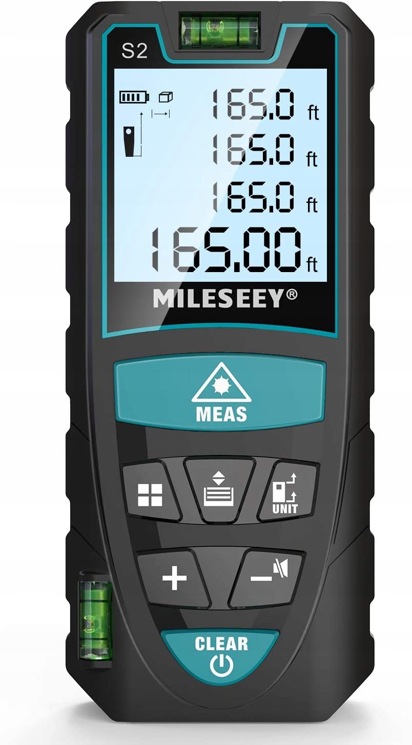 

Dalmierz laserowy 50m mini poziomica