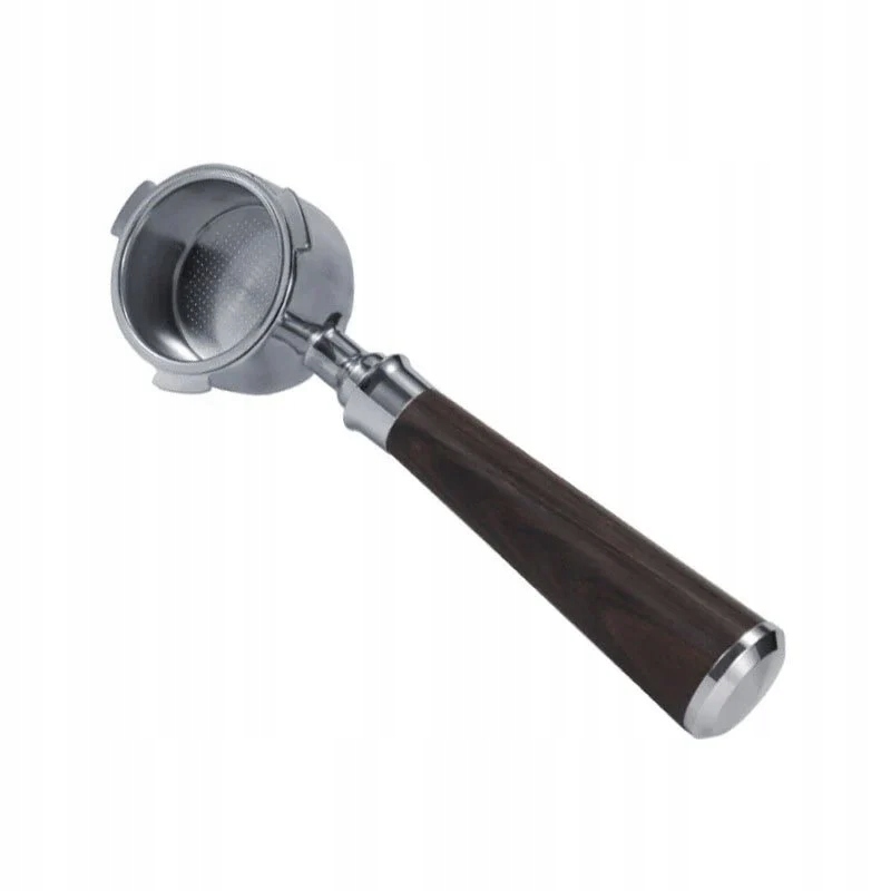 Kolba do ekspresu 51mm bezdenna Ciemne drewno 3 zaczepy