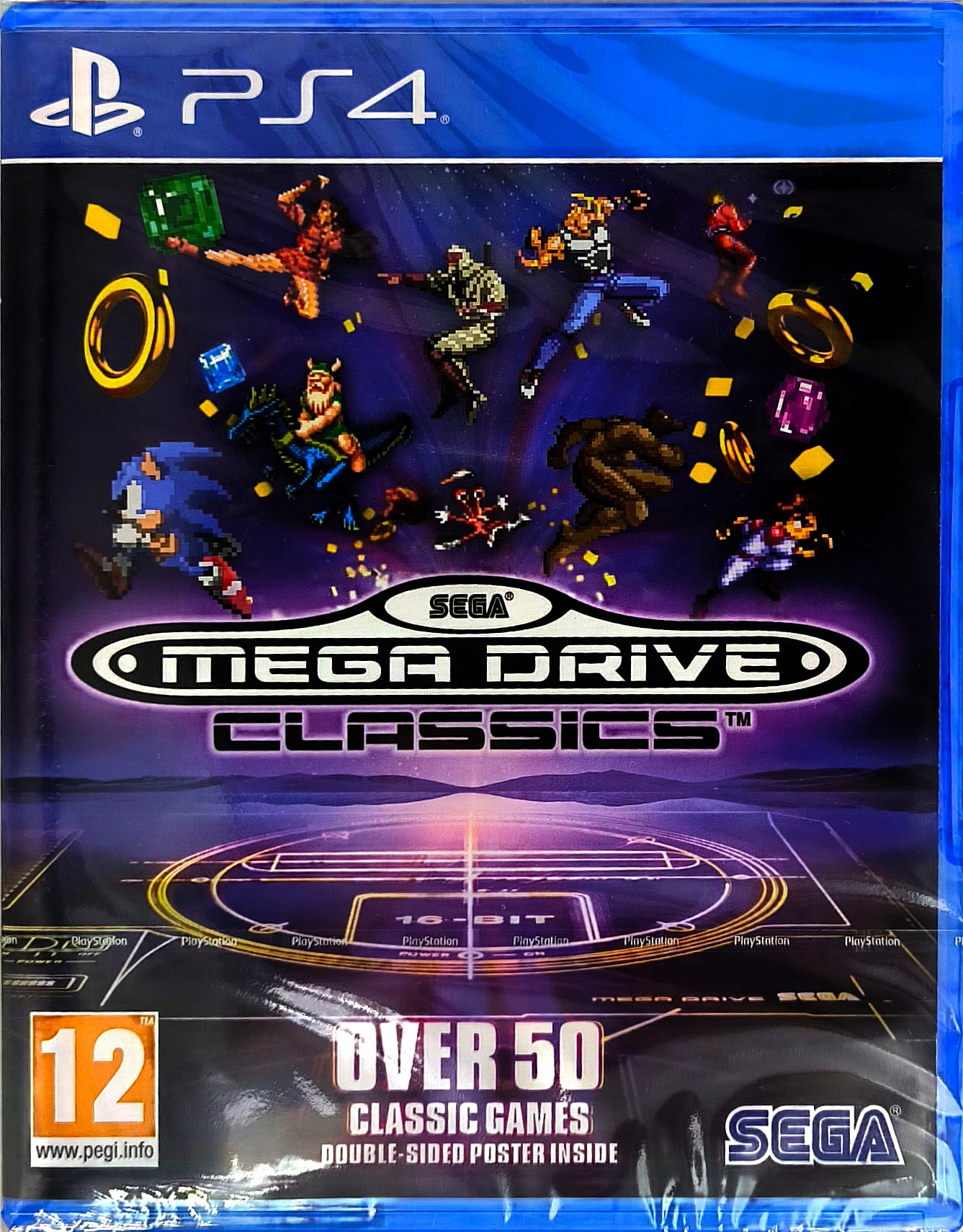 Sega Drive Classics 50 gier Nowa PS4/ Plus Dodatki