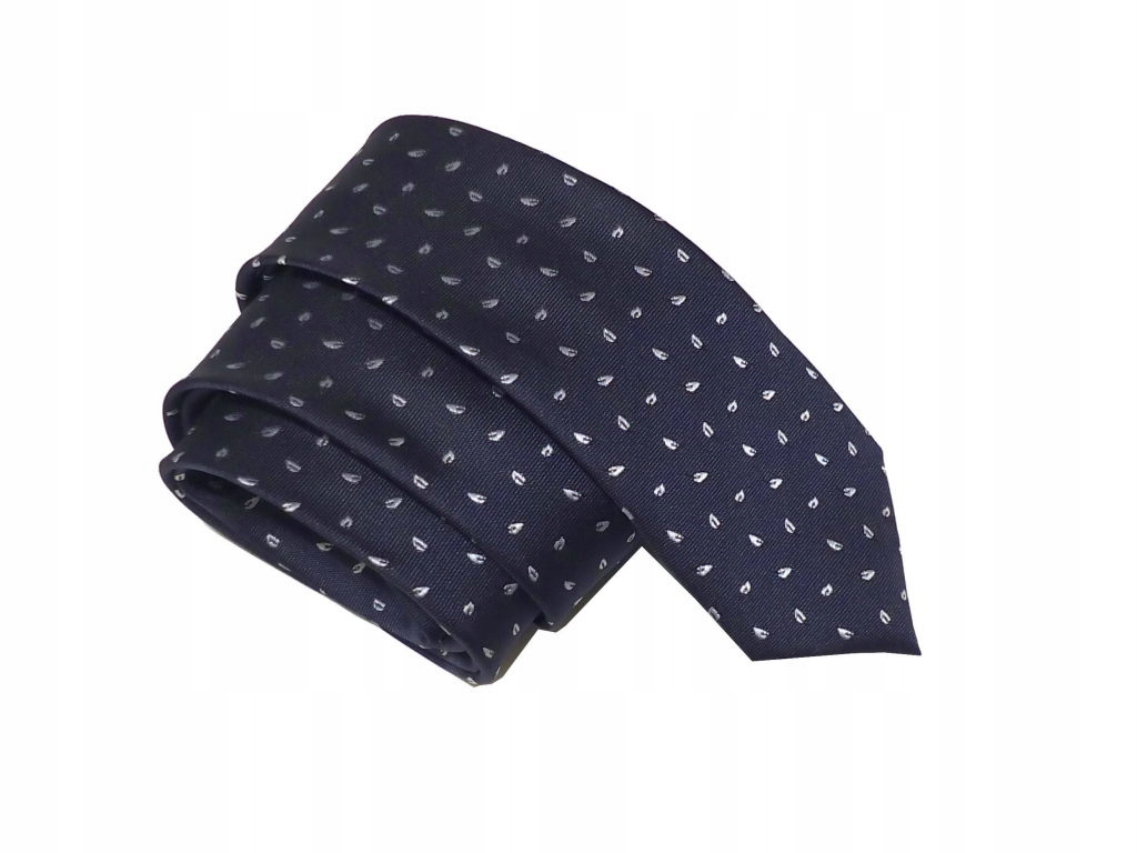 

krawat granatowy we