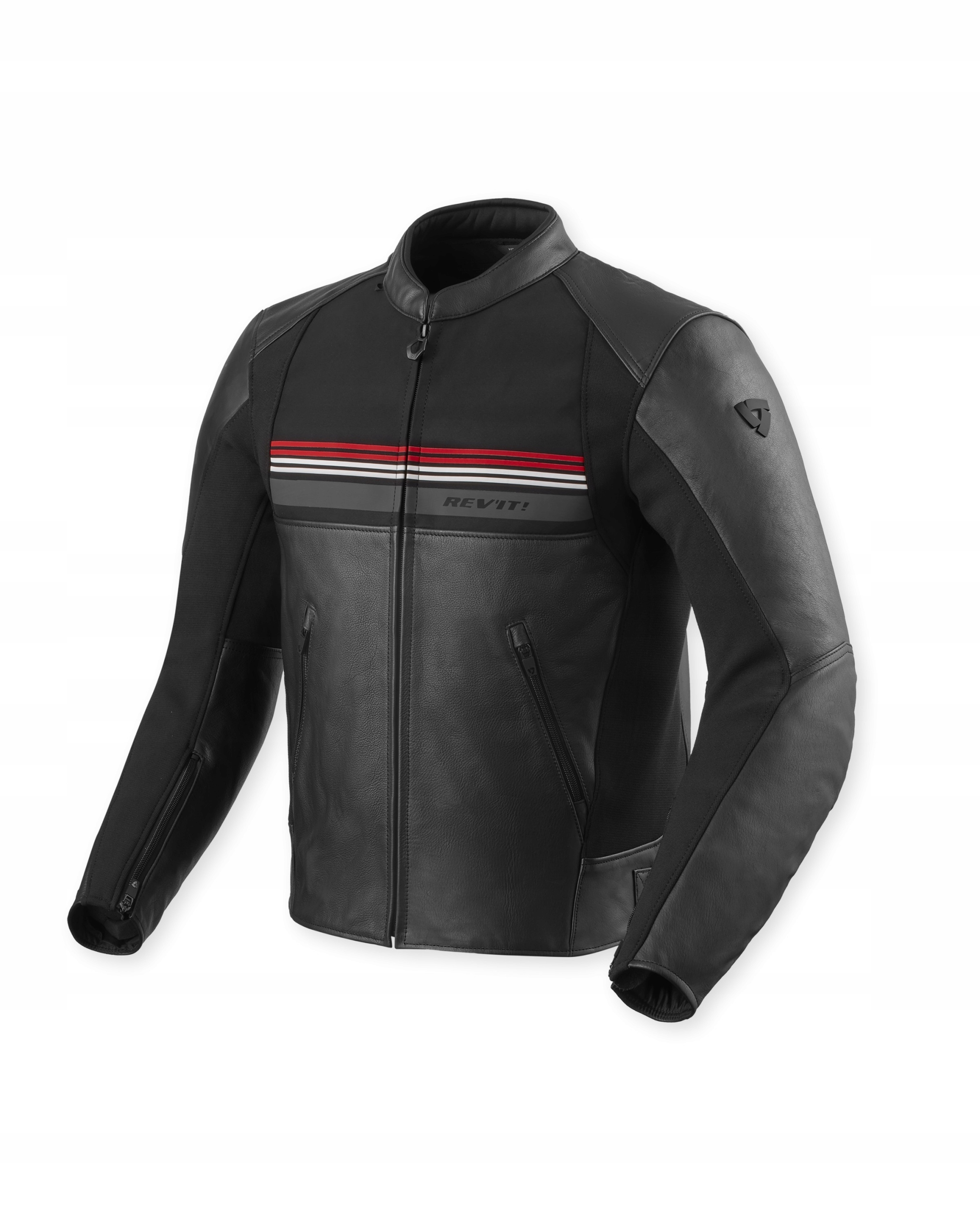 Bunda Rev'it! Mile 2 Black-Red veľ 52