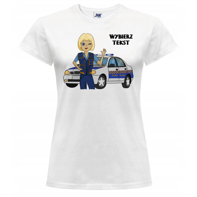 

Koszulka Damska T-shirt Straż Miejska Strażnik M
