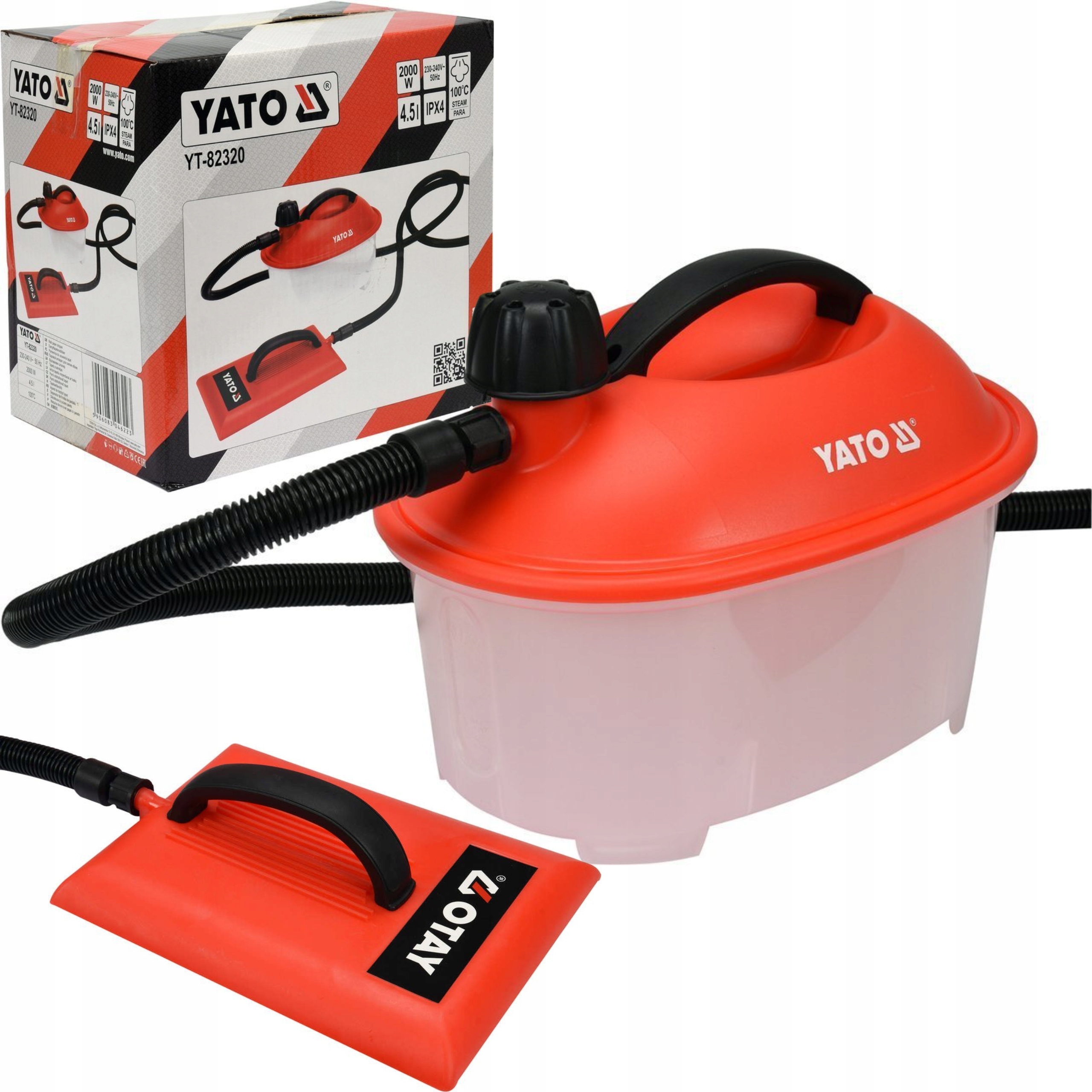 Yato Parní Tryska Na Odstraňování Tapet 2000W 4.5L 100C YT-82320 Zařízení
