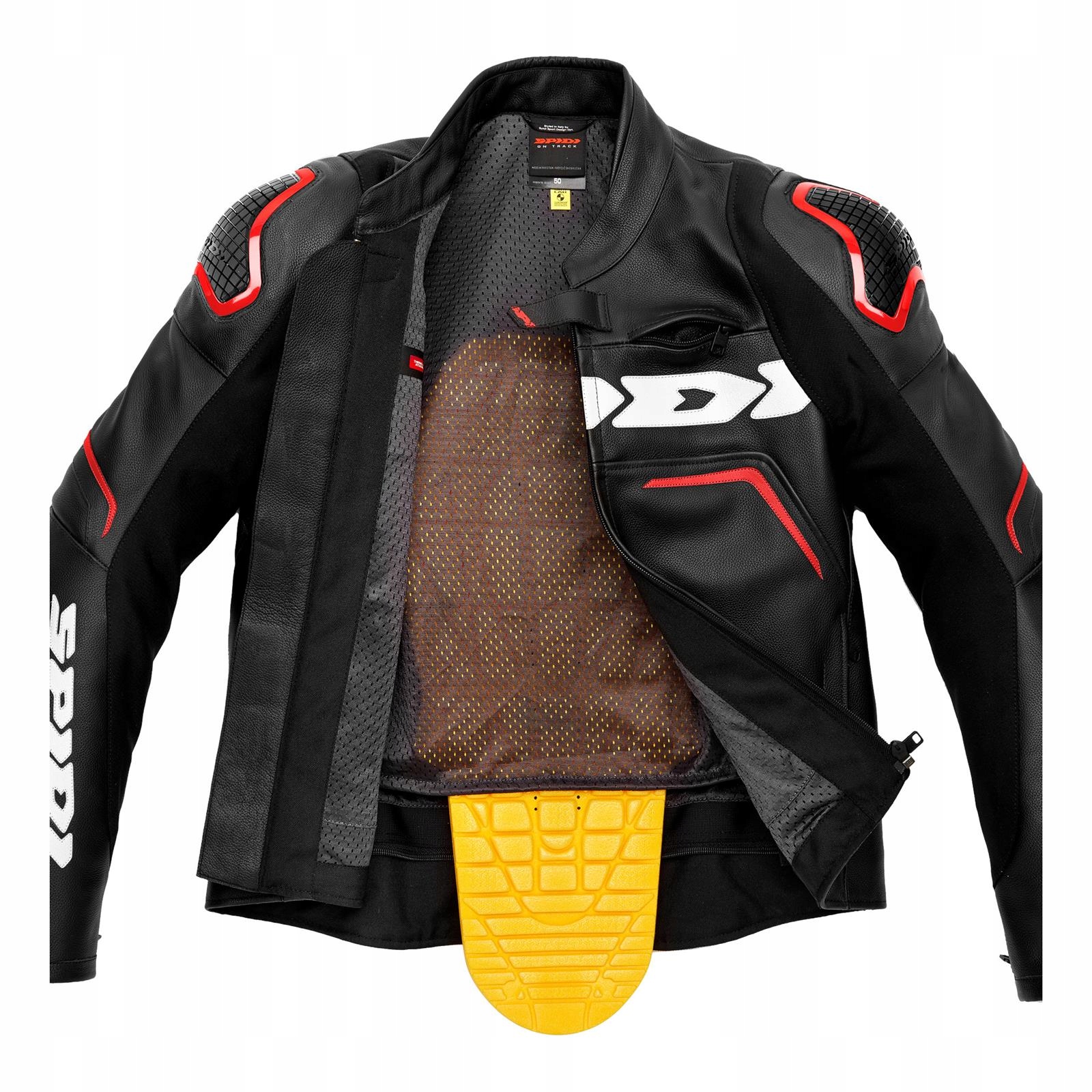 Kurtka Spidi Evorider 2 czarno-czerwona 46 Model EVORIDER 2