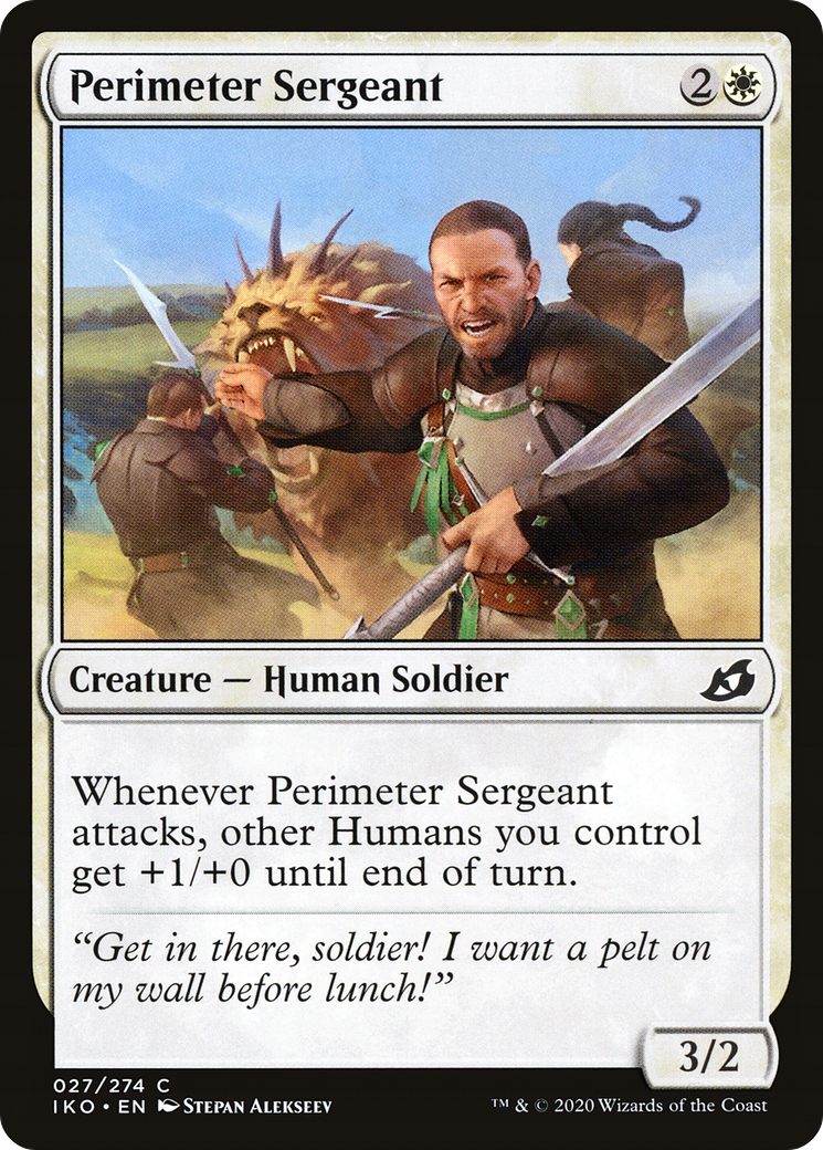 Mtg Perimeter Sergeant (iko) stan Nm