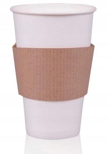 

Opaska termiczna papierowa na kubek 300/400ml 50sz