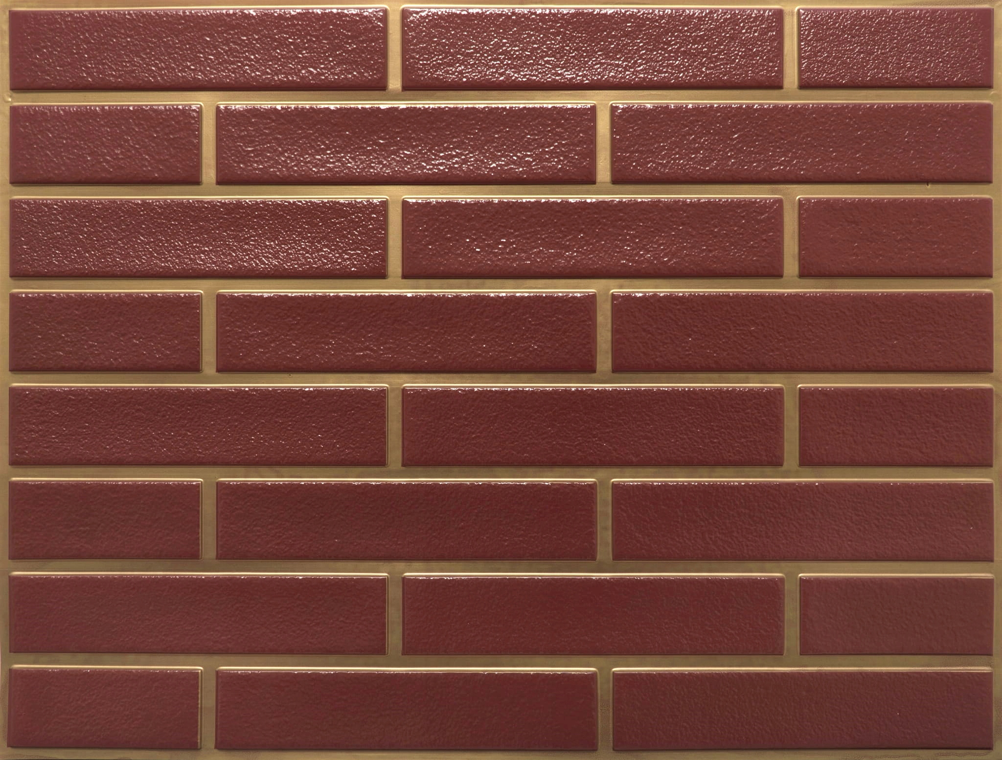 

Okładzina ścienna 3D Kuchnia Cegła Pcv OS04 Bordo