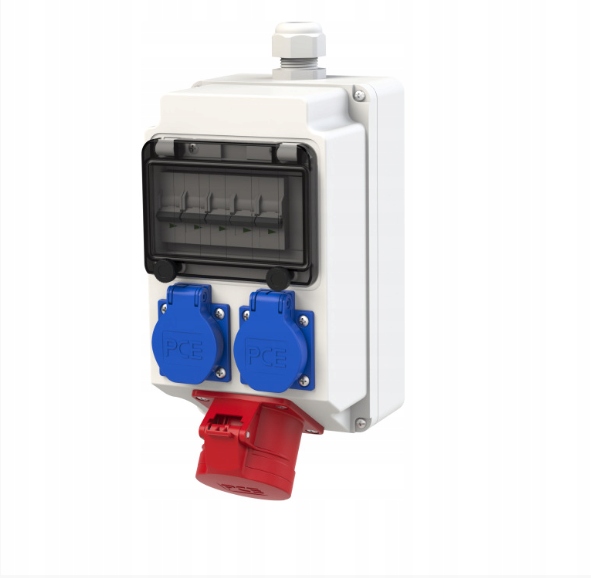 Plastová nástěnná rozvodná skříň Lech IV 16/5 2xSSD M250o VC Ea