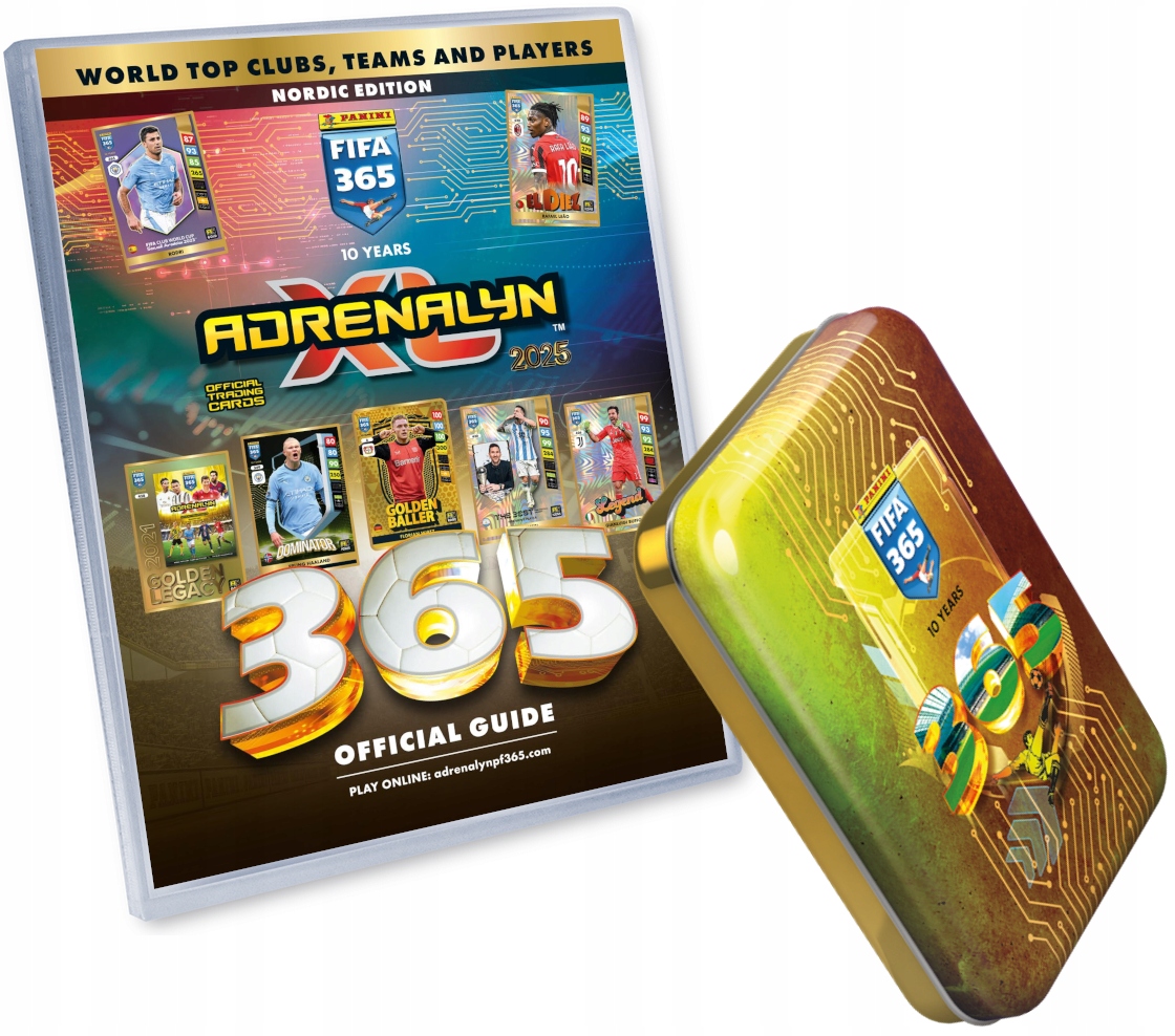 Fifa 365 2025 Panini Karty Piłkarskie Album Mała Puszka Limited