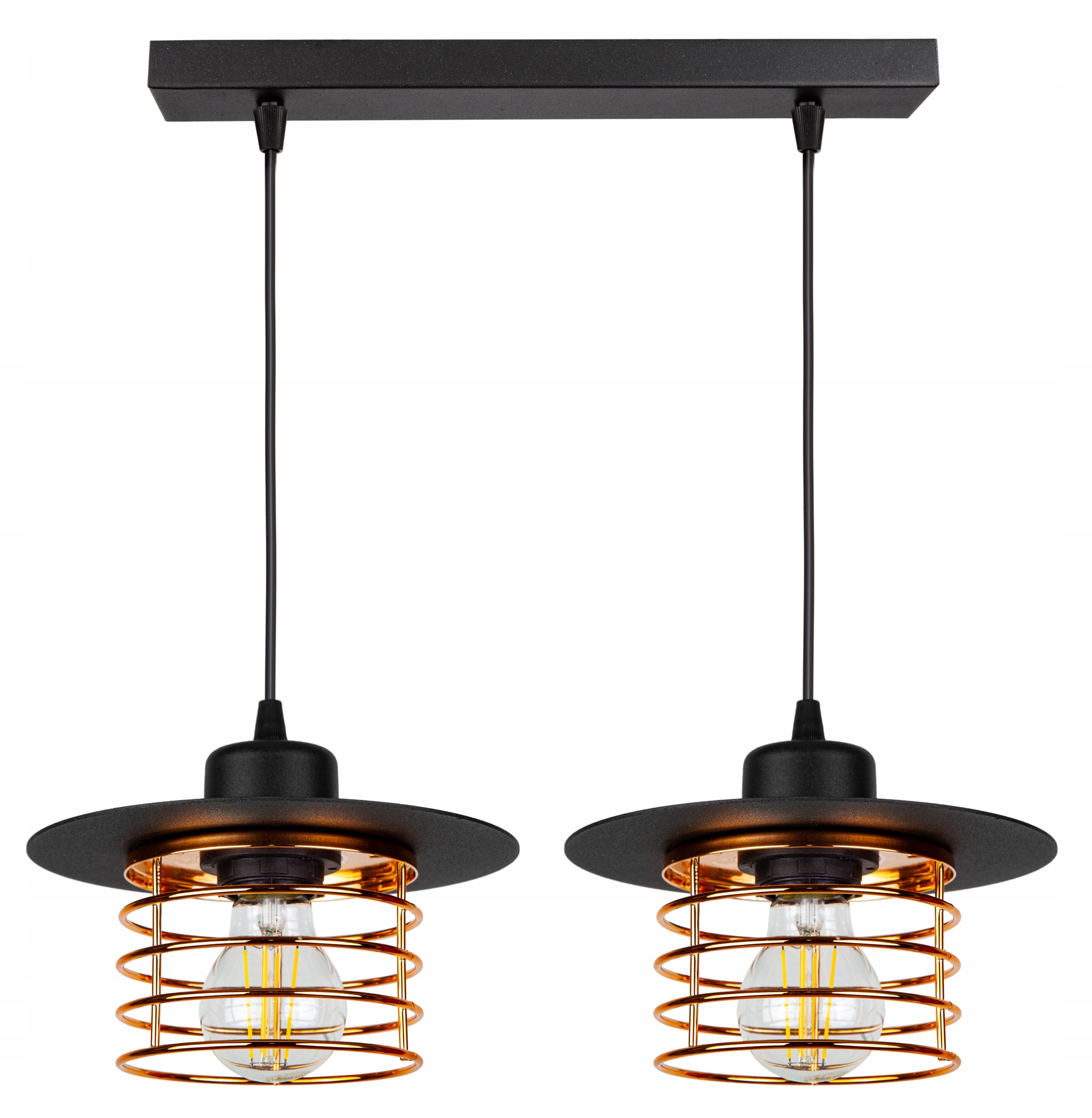 

Lampa Sufitowa Plafon Żyrandol Loft Edison Led