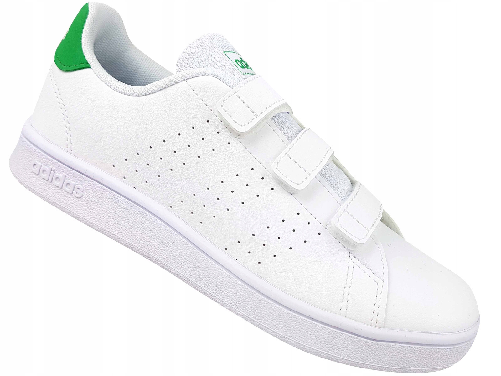 Adidas Advantage Cf GW6494 Stan Smith Trampki Tenisówki Białe Buty Na Rzepy