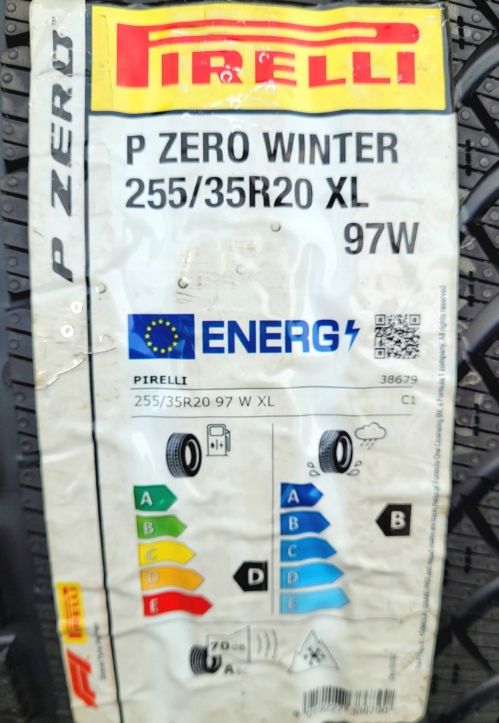 2x Pirelli P zero Winter 255/35R20 97W XL Z424A Marka Pirelli