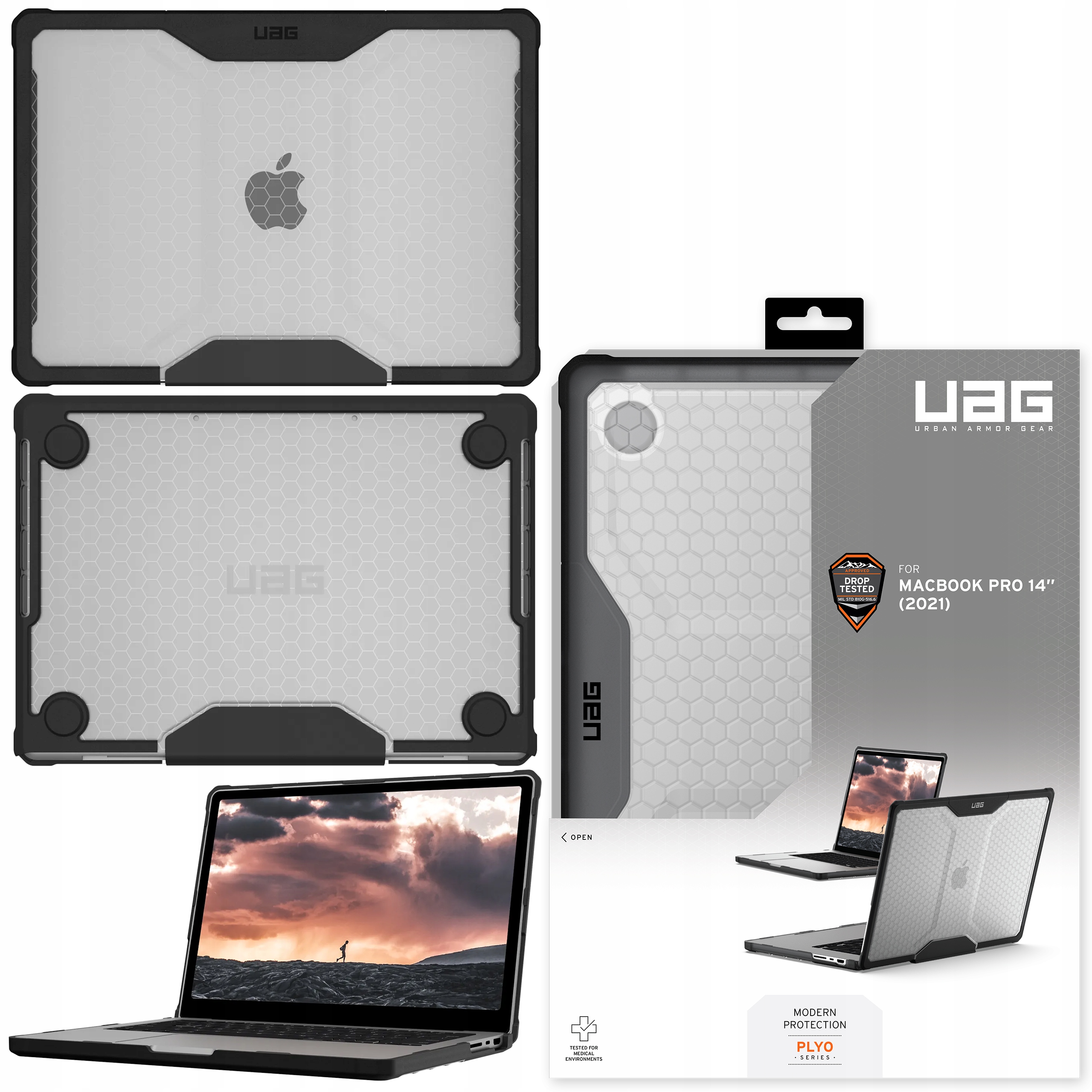 Uag Plyo Case Obudowa Pancerna do MacBook Pro 14" M5 M4 M3 M2 M1