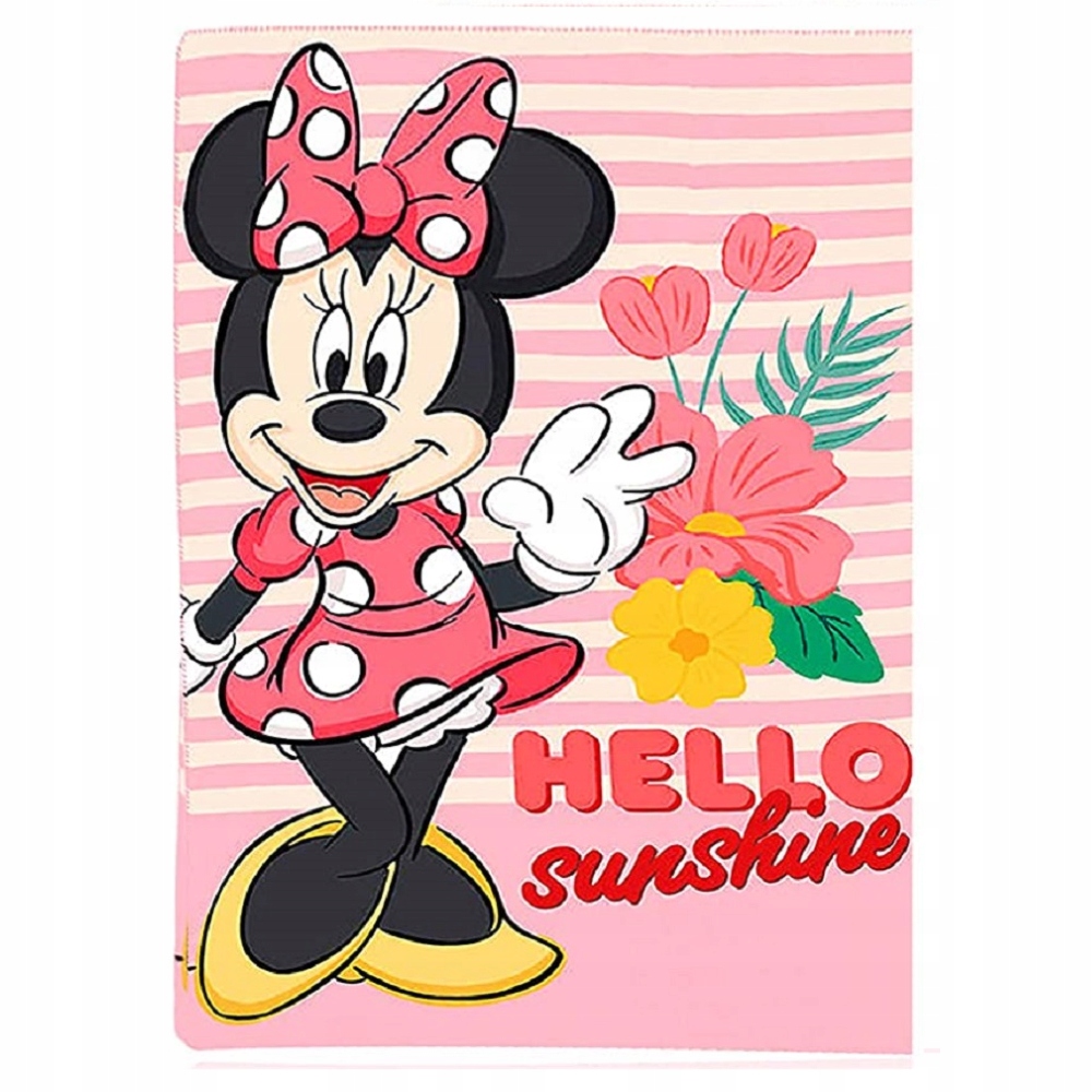 

Polarowy Koc Minnie Myszka Minnie Pled Narzuta