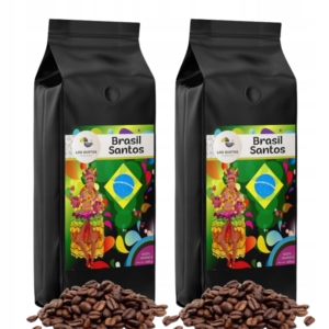 Káva zrnková Brasil Arabica Los Gustos 2x1000 g
