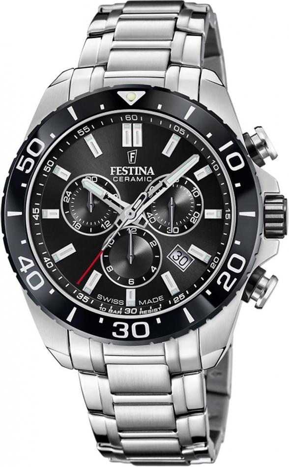 Pánské hodinky Festina 20042/4 ocelové sportovní
